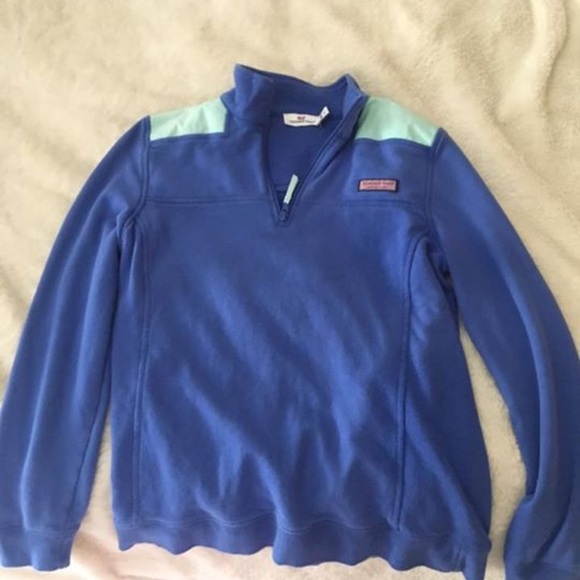 Vineyard Vines Sweaters - Vineyard Vines women's shep shirt pullover blue